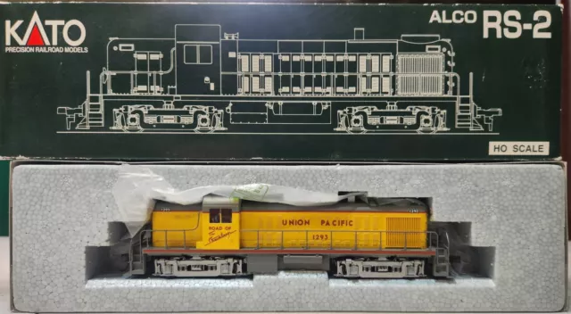 Kato HO Scale UP Union Pacific Alco RS2 Diesel Locomotive #1293 NOS DCC & Sound