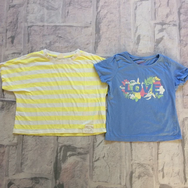 Pacchetto vestiti per bambina 8-9 anni pantaloncini top abito Zara Shein George TU ecc. 3
