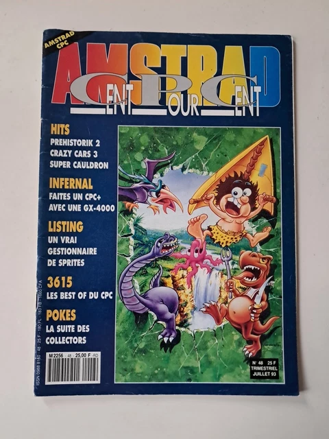 MAGAZINE REVUE AMSTRAD CPC CENT POUR CENT 100% FANZINE