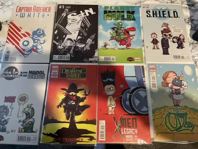 skottie young comic lot 8 Marvel comics hard to find