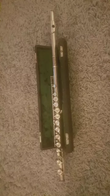 Antique Vanotti Milano Flute Made In Italy Antique Vanotti Milano Flute Made In Italy
