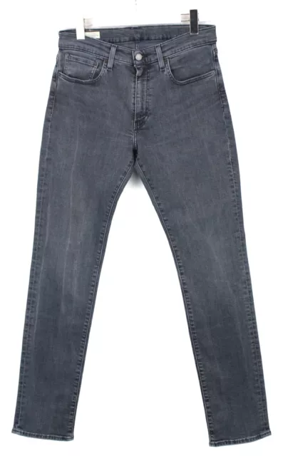 Levi's 511 Premium Big E Jeans Uomo W31/L34 Baffi Slim Fit Sbiadito Zip
