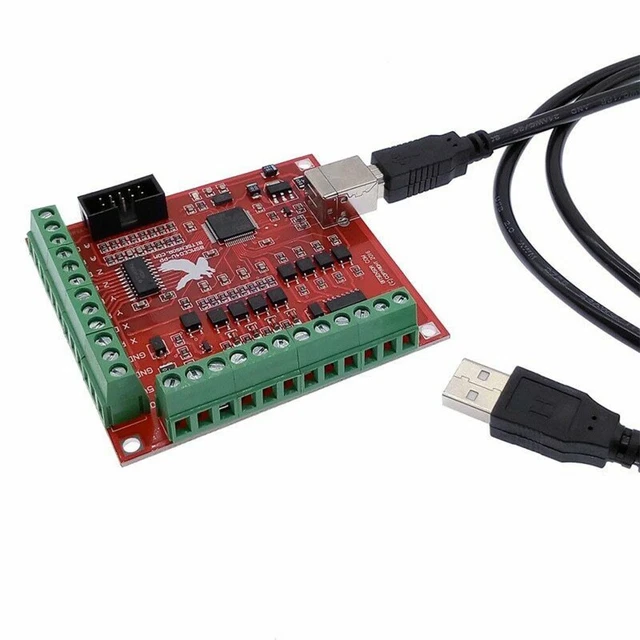 USB CNC Contrôleur Carte 1 Set 4 Axes Interface Conducteur Motion Contrôleur