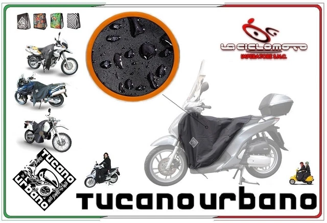 Coprigambe Universale HEVIK Per Scooter – Impermeabile Termico, Imbottito, Con Passamontagna In Omaggio, Adatto A Maxiscooter, Taglia Unica Nero