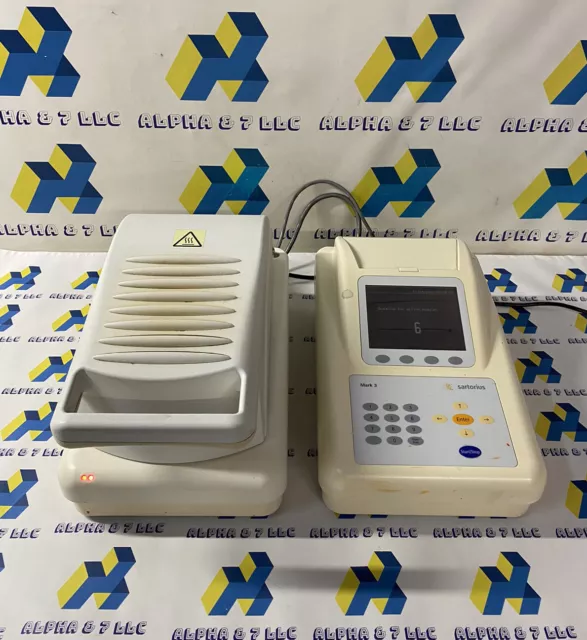 Sartorius Mark 3 LTE Moisture Analyzer 1.01.00