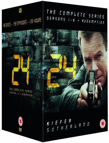 24 - COMPLETE Season 1-8 + Redemption (New Packaging) [DVD