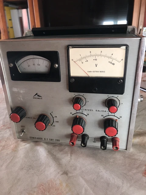 Generador De Baja Frecuencia Promax Gbt-200