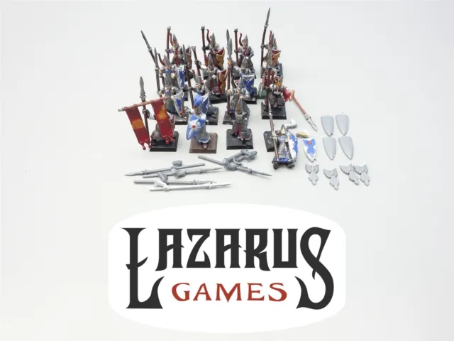 Warhammer FB High Elves AoS Order Lumineth Realm-Lords: Spearmen (oop plastic)