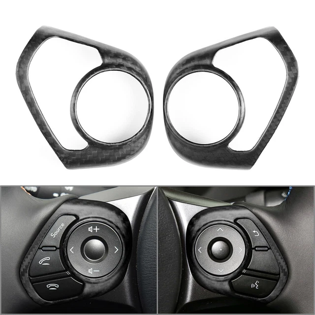 Copribottone volante finitura adatta Toyota GR86 per Subaru BRZ 2017-2023 opaco