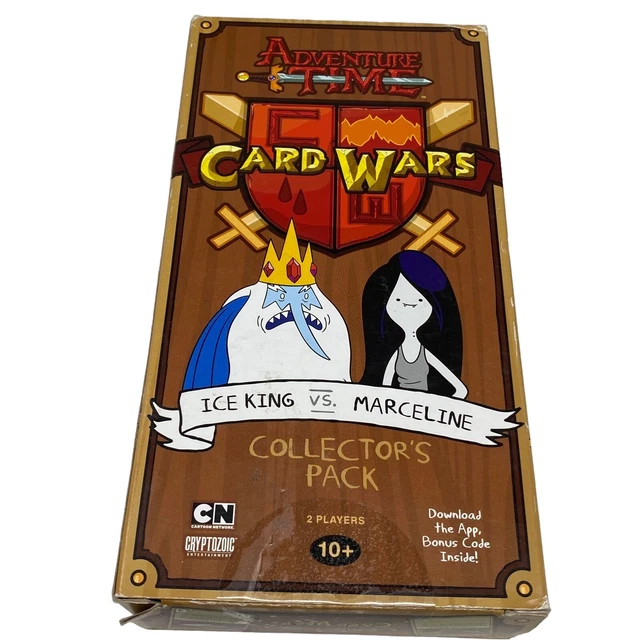 ADVENTURE TIME Card Wars Ice King Vs. Marceline Collector's Pack