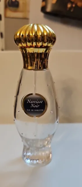 Vintage Narcisse Noir Eau de Toilette Caron Perfume Bottle - Empty