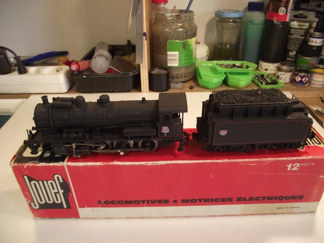 Locomotive à Vapeur Jouef 140C – Dépôt Verdun 8283 – Modèle Réduit De Train Neuf
