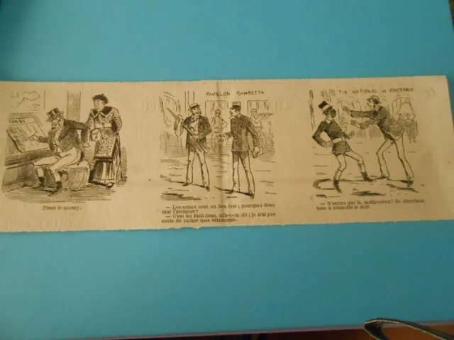 Cartoon 1884 - National Shooting Thumbnails Don't Enter They're All Looking for Black
