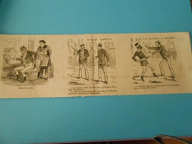 Cartoon 1884 - National Shooting Thumbnails Don't Enter They're All Looking for Black