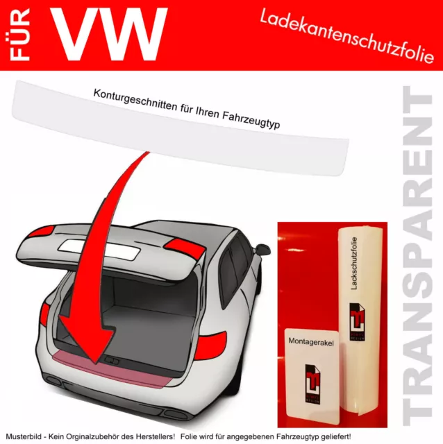 Ladekantenschutz Folie für VW T-Roc ab Bj. 2017- Lackschutzfolie