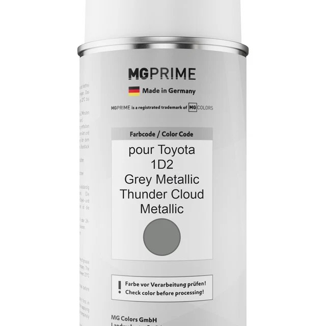 Bombe Aérosol Peinture Auto Pour Ford - Tectonic Silver Metallic (code DKFCWWA/PN4B30) - 400ml - MG PRIME