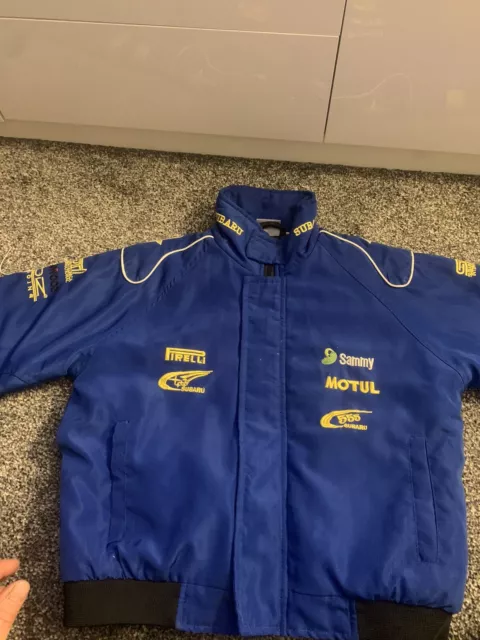 subaru world rally team jacket