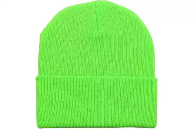 Women Mens Beanie Knit Ski Cap Hip-Hop Blank Colour Winter Warm Unisex plain Hat 3