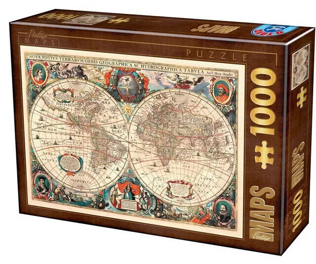 Puzzle 1000 Stara mapa