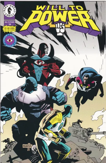 Will to Power #10 (1994) Dark Horse Comics, High Grade