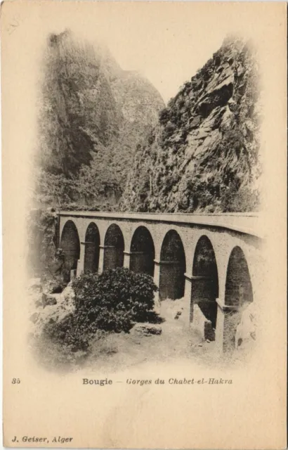 CPA AK BOUGIE Gorges du Chabet-el-Hakra ALGERIE (1144539)