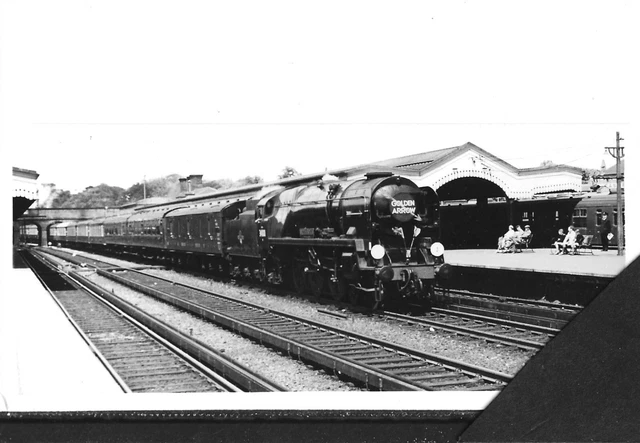 BR LIVERY / Ex Southern - Wc Class 4-6-2 No. 34100 - Vintage Image ...