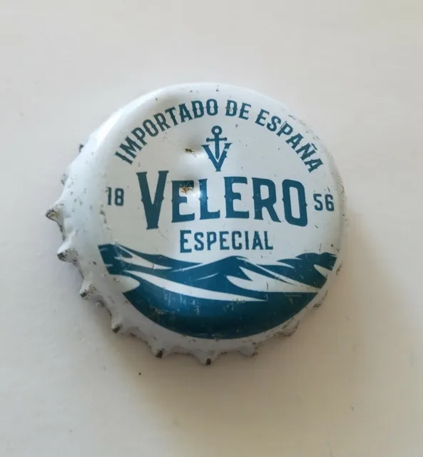 Collectable Used Spain Beer Bottle Cap Velero Especial + bonus cap