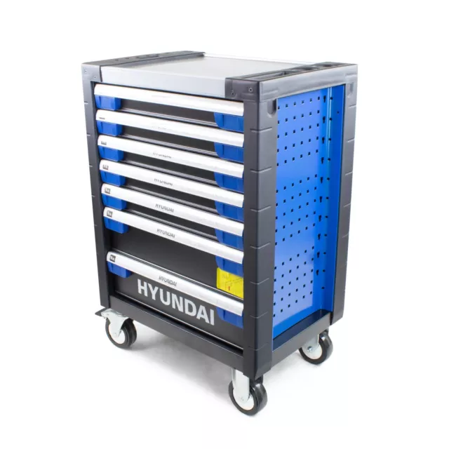 Hyundai Grade B HYTC9003 Tool Chest Cabinet Piece 7 Drawer Caster