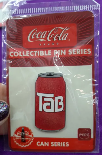 Coca Cola Collectible TAB Pin Can Series 2000s Vintage