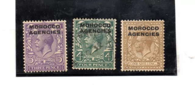 Marruecos Oficina Inglesa valores del año 1914-31 (BR-714)