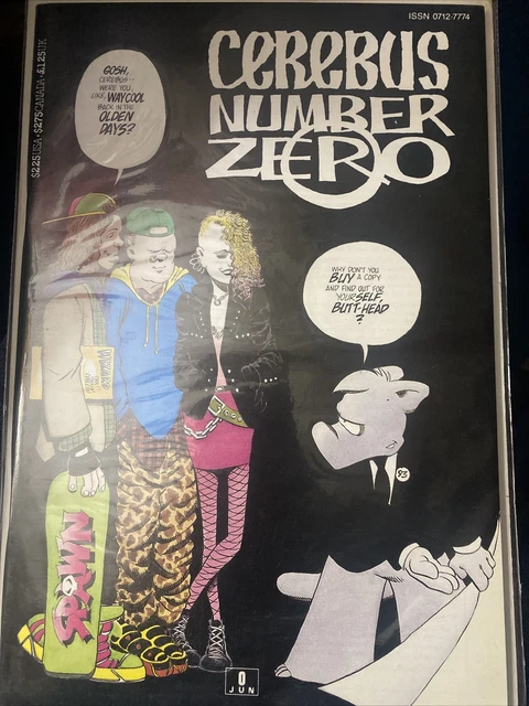 Aardvark-Vanaheim: Cerebus Number Zero (#0) June 1993 Dave Sim