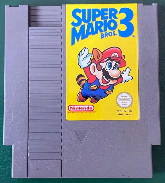 SUPER MARIO BROS 3 Nintendo NES Game Cartridge PAL UKV #1 £6.99 ...