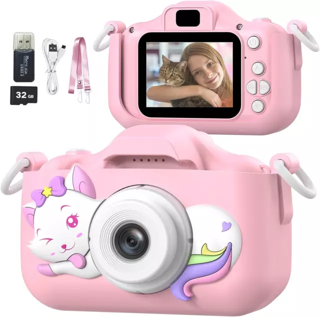 Kids Camera Toys for 3-12 Years Old Boys Girls Children,Portable Child Digital V