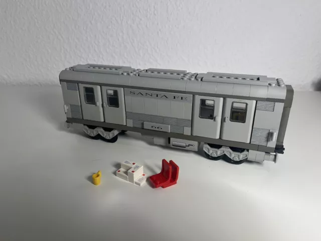 LEGO Trains: Santa Fe 10022 Cars - Set I (10025) Postwagon