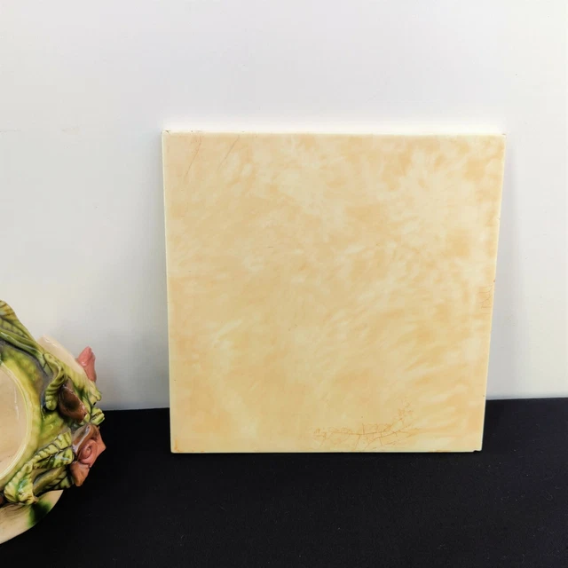 1940s Vintage Pastel Yellow Digital Architecture Furniture Tile H R Johnson Ltd