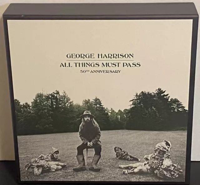 George Harrison All Things Must Pass 50th Anniversary 8 Lp Box Set Nm M W Book 100 00 Picclick