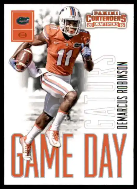 2016 Panini Contenders Draft Picks Game Day Tickets Demarcus Robinson #14 52132