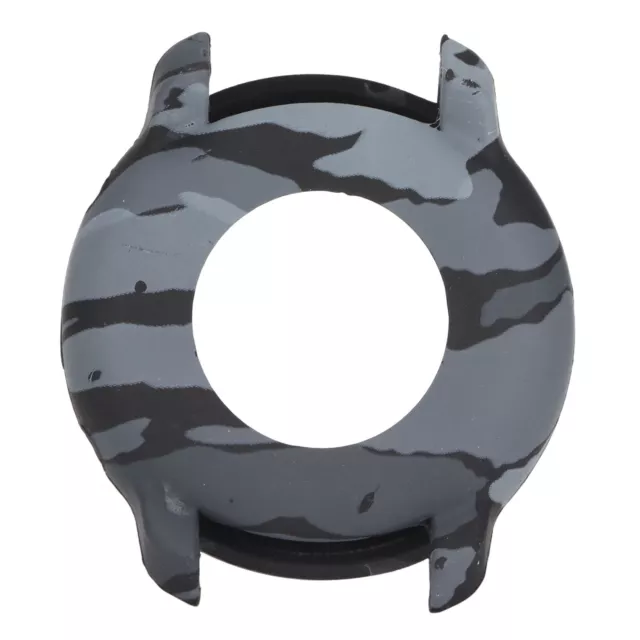 (Grey Camouflage) Watch Frame Cover Silicone Watch Case Lightweight