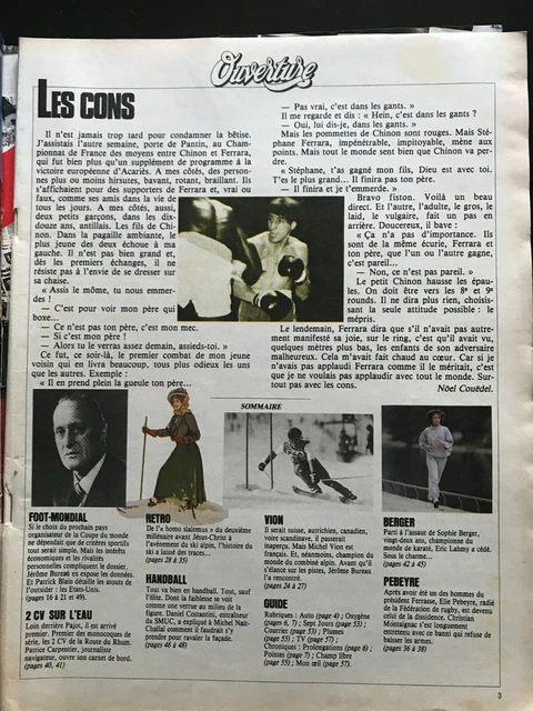 Journal L'Équipe Collector - 11/07/1982 - Finale CDM Italie - Allemagne 3-1