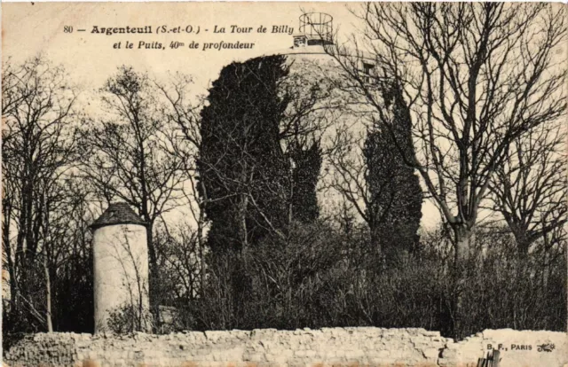 CPA SILVEREUIL - La Tour de Billy et le Puits 40m de (519600)