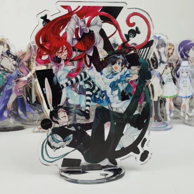Anime Black Butler Sebastian Michaelis Cosplay Acrylic Stand Figure Holiday Gift