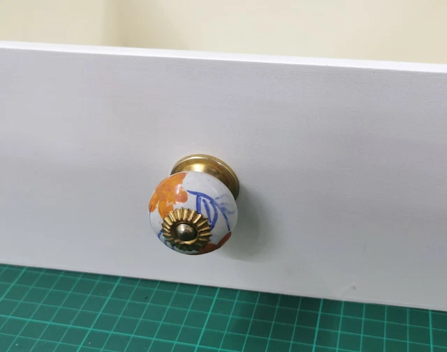 Boutons Porcelaine Céramique Artisanal Poignées Porte Tiroir Placard Armoire 2