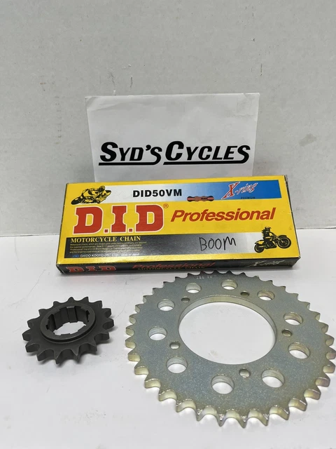 DUCATI Bevel Twin 750,860,900,1000 Chain and Sprocket Kit DUCATI Bevel Twin 750,860,900,1000 Chain and Sprocket Kit