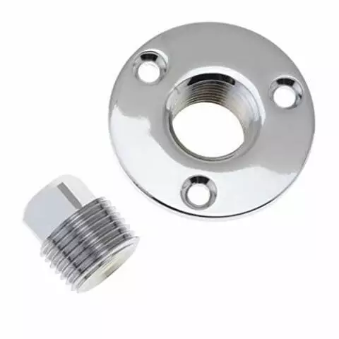 Moeller Replacement Stainless Steel Garboard Drain Plug, 1/2 Ipt