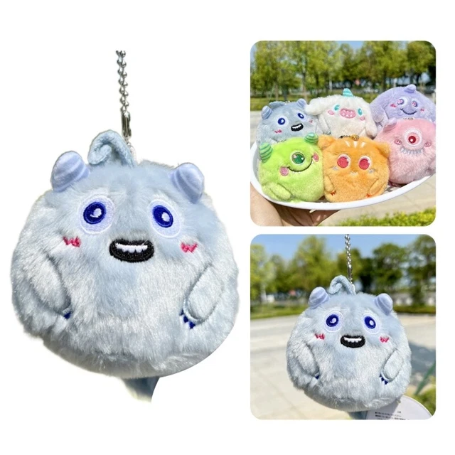 Cute Cartoon Keychain Decorative Pendant Kid Backpack Accessory Plush Toy 2