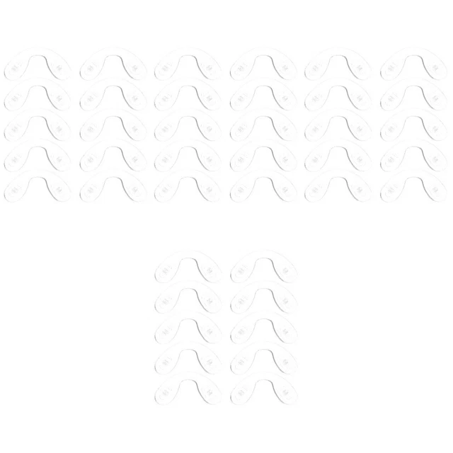 40 Stcs Gläsern Nasenstütze Pads kleine Nasenpolster Brille Rahmen Nasenpolster