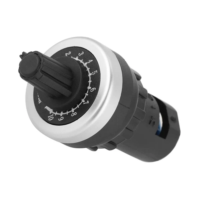 Potentiomètre à contrôle de vitesse variable pour moteur VFD 22 mm 1K 2K 5K r