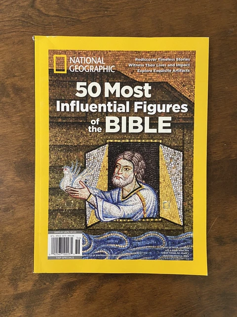 NATIONAL GEOGRAPHIC MAGIZINE 50 Most Influential Figures Of The Bible £ ...