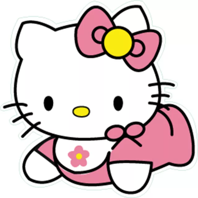 Adesivo Hello Kitty Gattoni Baby Stickers