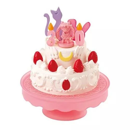 Re-Ment Sailor Moon Crystal Birthday Cake Figure, Sailor Moon